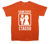 Game Over Stag Do Printed T-Shirt - Mr Wings Emporium 