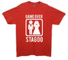 Game Over Stag Do Printed T-Shirt - Mr Wings Emporium 