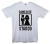 Game Over Stag Do Printed T-Shirt - Mr Wings Emporium 