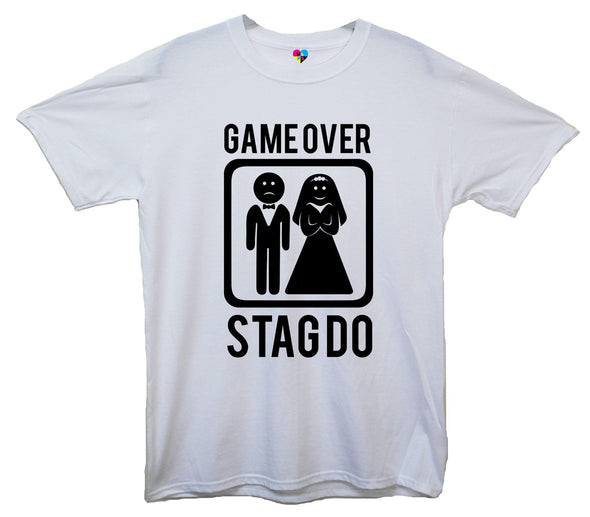 Game Over Stag Do Printed T-Shirt - Mr Wings Emporium 