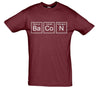 Bacon Elemental table Printed T-Shirt - Mr Wings Emporium 