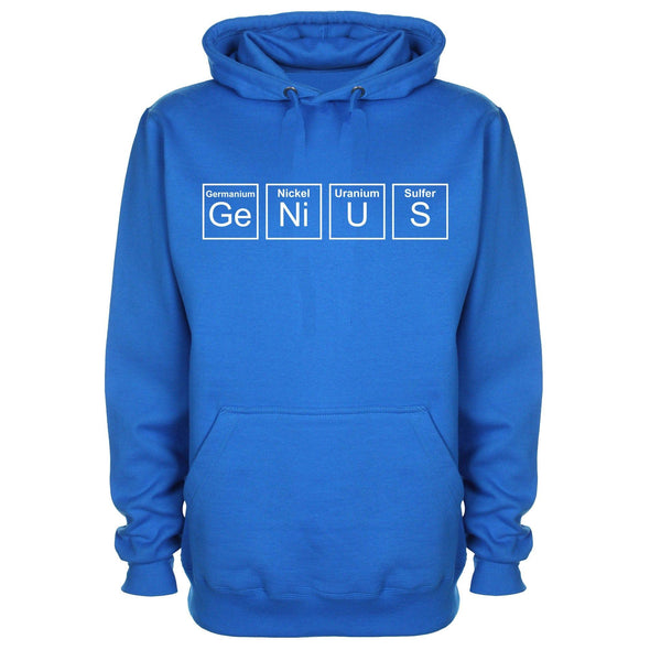 Genius Elemental Table Printed Hoodie - Mr Wings Emporium 