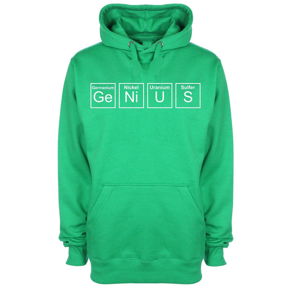 Genius Elemental Table Printed Hoodie - Mr Wings Emporium 