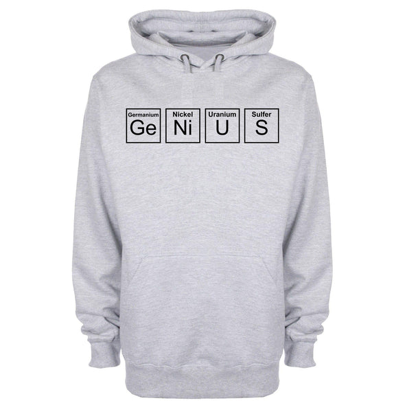 Genius Elemental Table Printed Hoodie - Mr Wings Emporium 