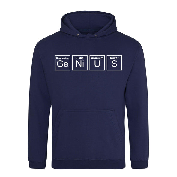 Genius Elemental Table Printed Hoodie - Mr Wings Emporium 