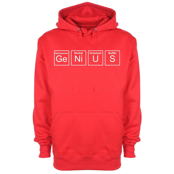 Genius Elemental Table Printed Hoodie - Mr Wings Emporium 