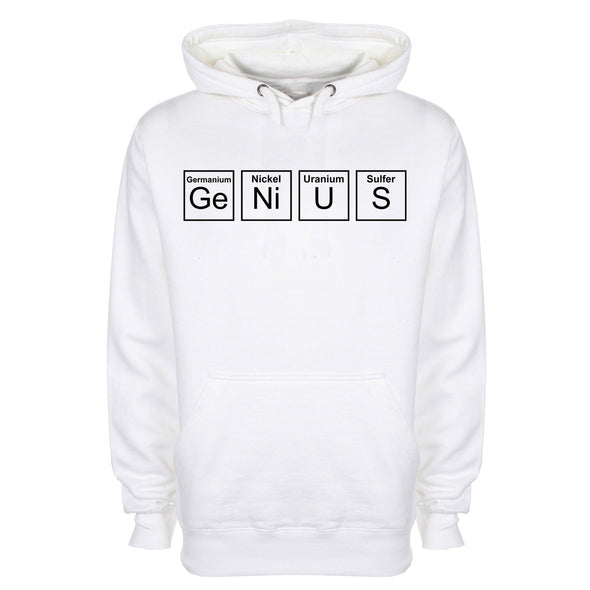 Genius Elemental Table Printed Hoodie - Mr Wings Emporium 