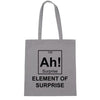 Ah! Element of Surprise Perdiod table Printed Tote Bag - Mr Wings Emporium 