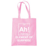 Ah! Element of Surprise Perdiod table Printed Tote Bag - Mr Wings Emporium 