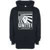 Procrastinators Unite! Tomorrow Black Printed Hoodie