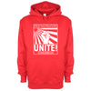 Procrastinators Unite! Tomorrow Red Printed Hoodie