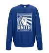 Procrastinators Unite! Tomorrow Blue Printed Sweatshirt