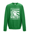 Procrastinators Unite! Tomorrow Green Printed Sweatshirt