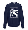 Procrastinators Unite! Tomorrow Navy Printed Sweatshirt