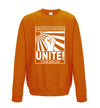 Procrastinators Unite! Tomorrow Orange Printed Sweatshirt