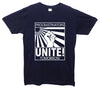 Procrastinators Unite! Tomorrow Navy Printed T-Shirt