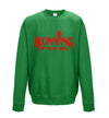 Running Up That Hill Green Printed Sweatshirt