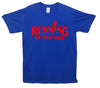Running Up That Hill Blue Printed T-Shirt