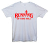 Running Up That Hill White Printed T-Shirt