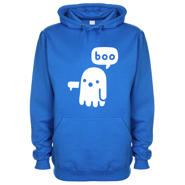 Ghost Booing Printed Hoodie