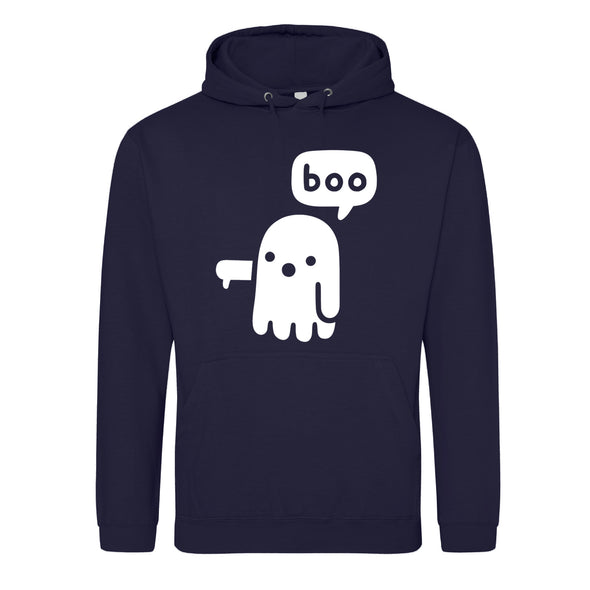 Ghost Booing Printed Hoodie