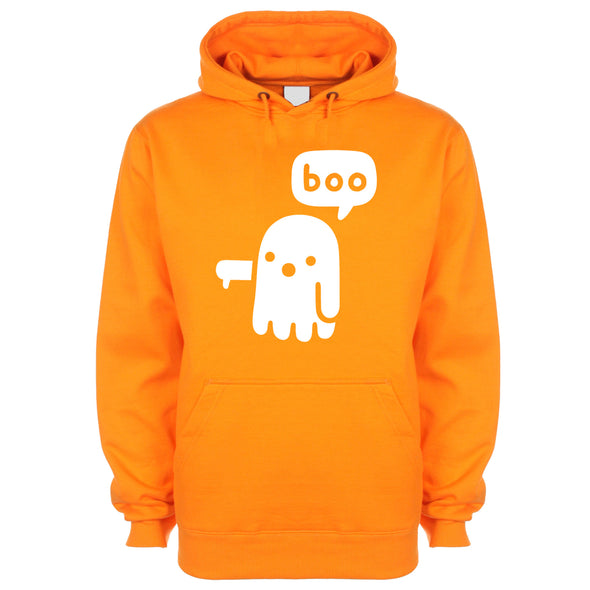 Ghost Booing Printed Hoodie