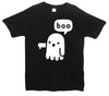 Boo-ing Ghost Black Printed T-Shirt