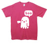 Boo-ing Ghost Pink Printed T-Shirt