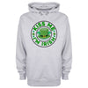 Kiss Me I'm Irish Saint Patrick's Grey Printed Hoodie