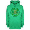 Kiss Me I'm Irish Saint Patrick's Green Printed Hoodie