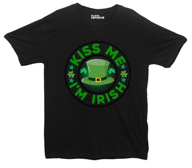 Kiss Me I'm Irish St Patrick's Printed T-Shirt