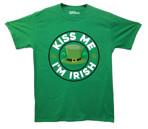 Kiss Me I'm Irish St Patrick's Printed T-Shirt