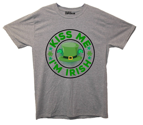 Kiss Me I'm Irish St Patrick's Printed T-Shirt