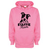 Staffie Mom Pink Printed Hoodie