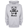 Lab Mama Grey Printed Hoodie