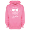 Labrador In Shades Lab Mom Pink Printed Hoodie
