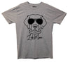 Labrador In Shades Lab Mom Grey Printed T-Shirt