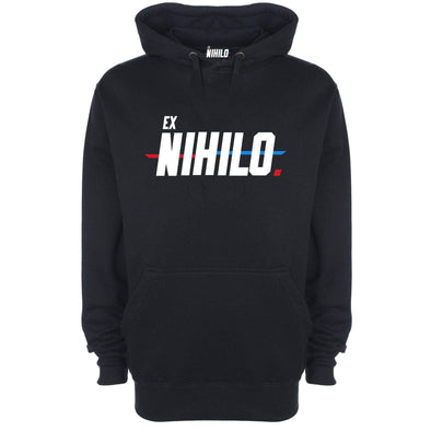 Ex Nihilo Collection Logo Printed Hoodie - Mr Wings Emporium 