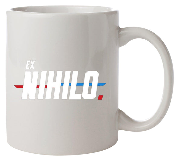 Ex Nihilo Collection Logo Printed Mug - Mr Wings Emporium 