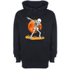 Halloween Skeleton Dab Printed Hoodie - Mr Wings Emporium 