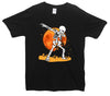 Halloween Skeleton Dab Printed T-Shirt - Mr Wings Emporium 