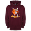 Halloween Skeleton Dab Printed Hoodie - Mr Wings Emporium 