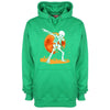 Halloween Skeleton Dab Printed Hoodie - Mr Wings Emporium 