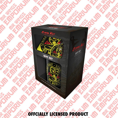 Cobra Kai Mug Coaster Keychain Set - Mr Wings Emporium 