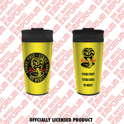 Cobra Kai (No Mercy) Travel Mug - Mr Wings Emporium 
