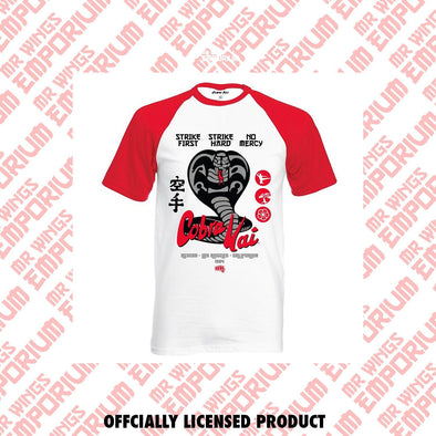 Cobra Kai Baseball T-Shirt - Mr Wings Emporium 