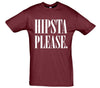 Hipsta Please Printed T-Shirt - Mr Wings Emporium 