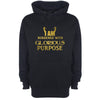 I Am Burdened With Glorious Purpose Printed Hoodie - Mr Wings Emporium 