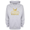 I Am Burdened With Glorious Purpose Printed Hoodie - Mr Wings Emporium 