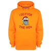 I Do It For The Ho's Cool Santa Printed Hoodie - Mr Wings Emporium 